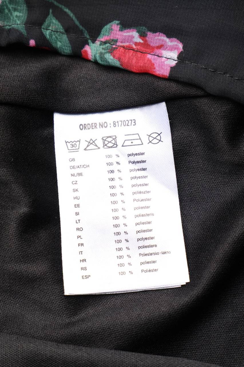 Carou Page One Tunikakleid Mit Blumen-Print Mit Gummizug