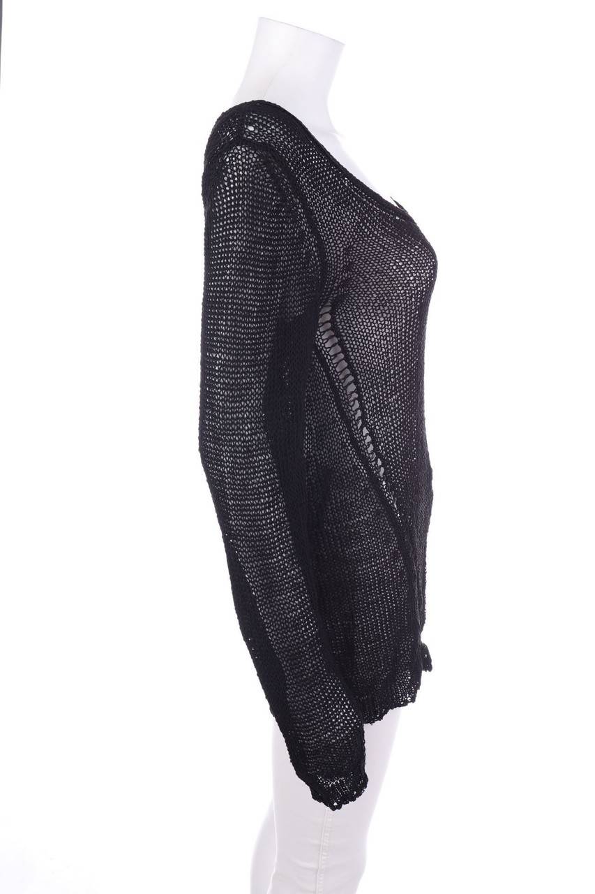 Carou PAROSH Strick-Pullover Aus Leinen-Mix Mit Lochstrick-Details