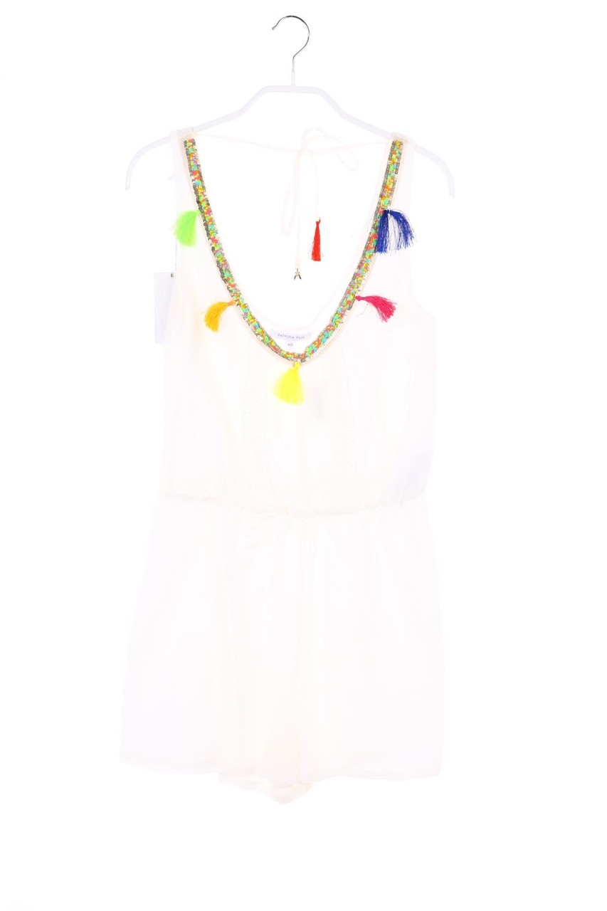 Carou PATRIZIA PEPE Playsuit aus Seiden-Mischung mit Pailletten