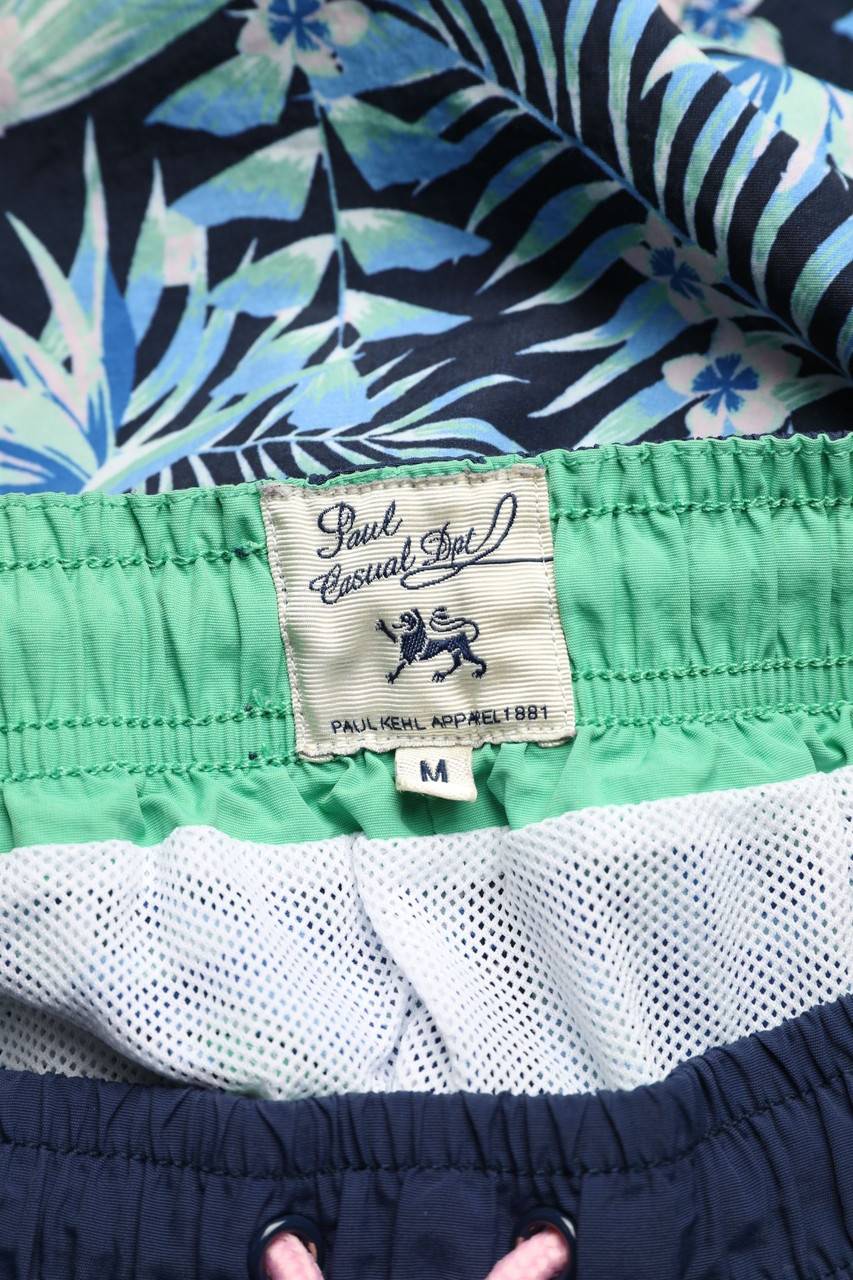 Carou Paul Casual Dpt By Paul Kehl Zürich Schwimm-Shorts Mit Tropical Print