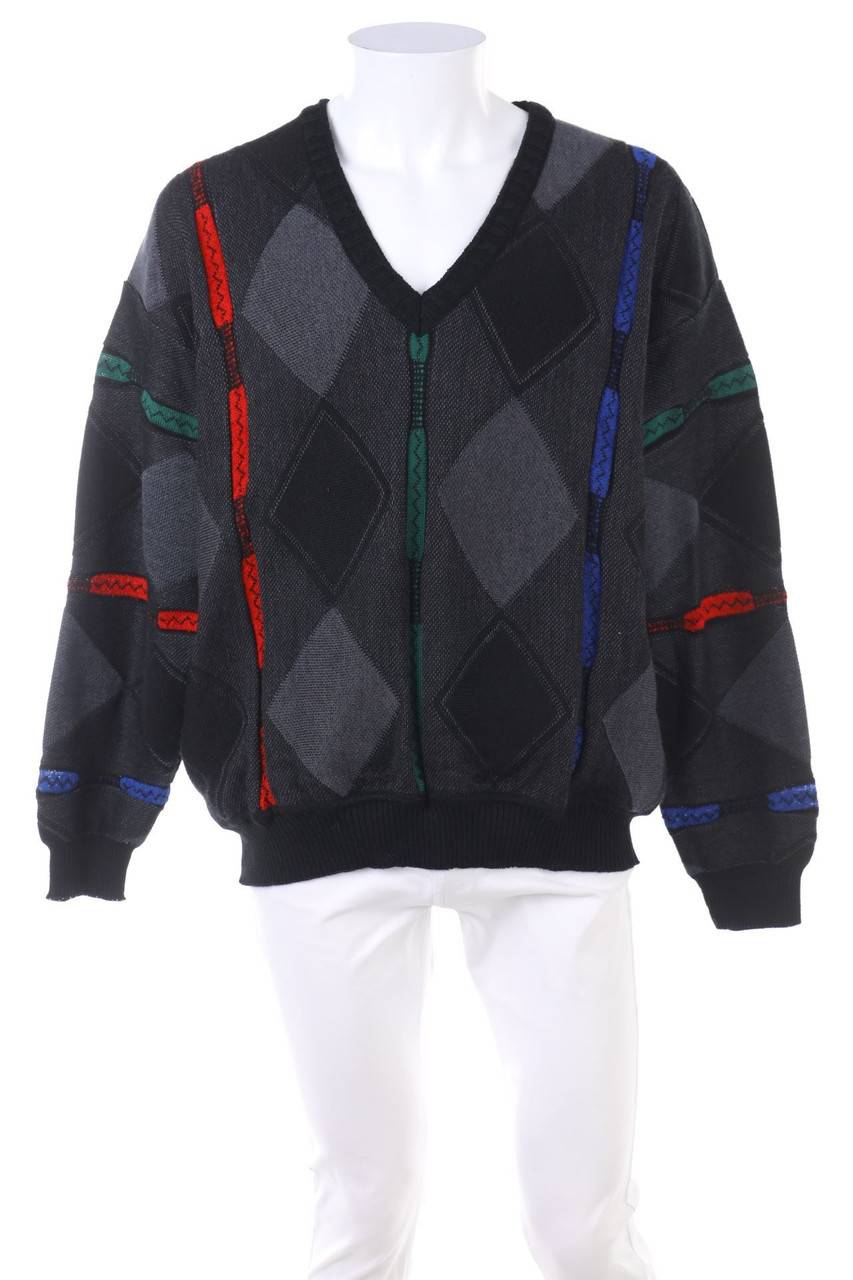 Carou PELO since 1870 Pullover aus Schurwoll-Mix mit Muster