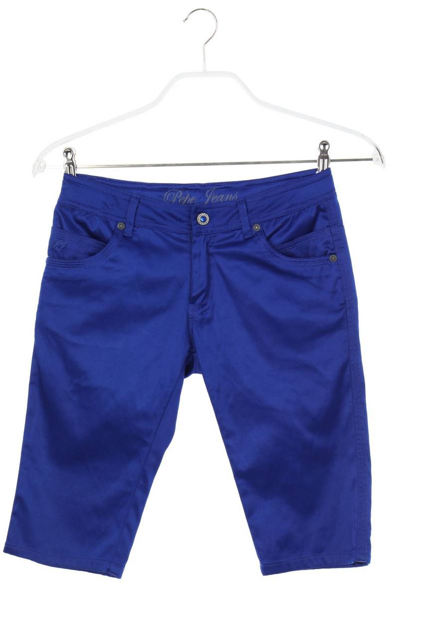 Carou Pepe Jeans London Satin-Shorts mit Logo-Patch
