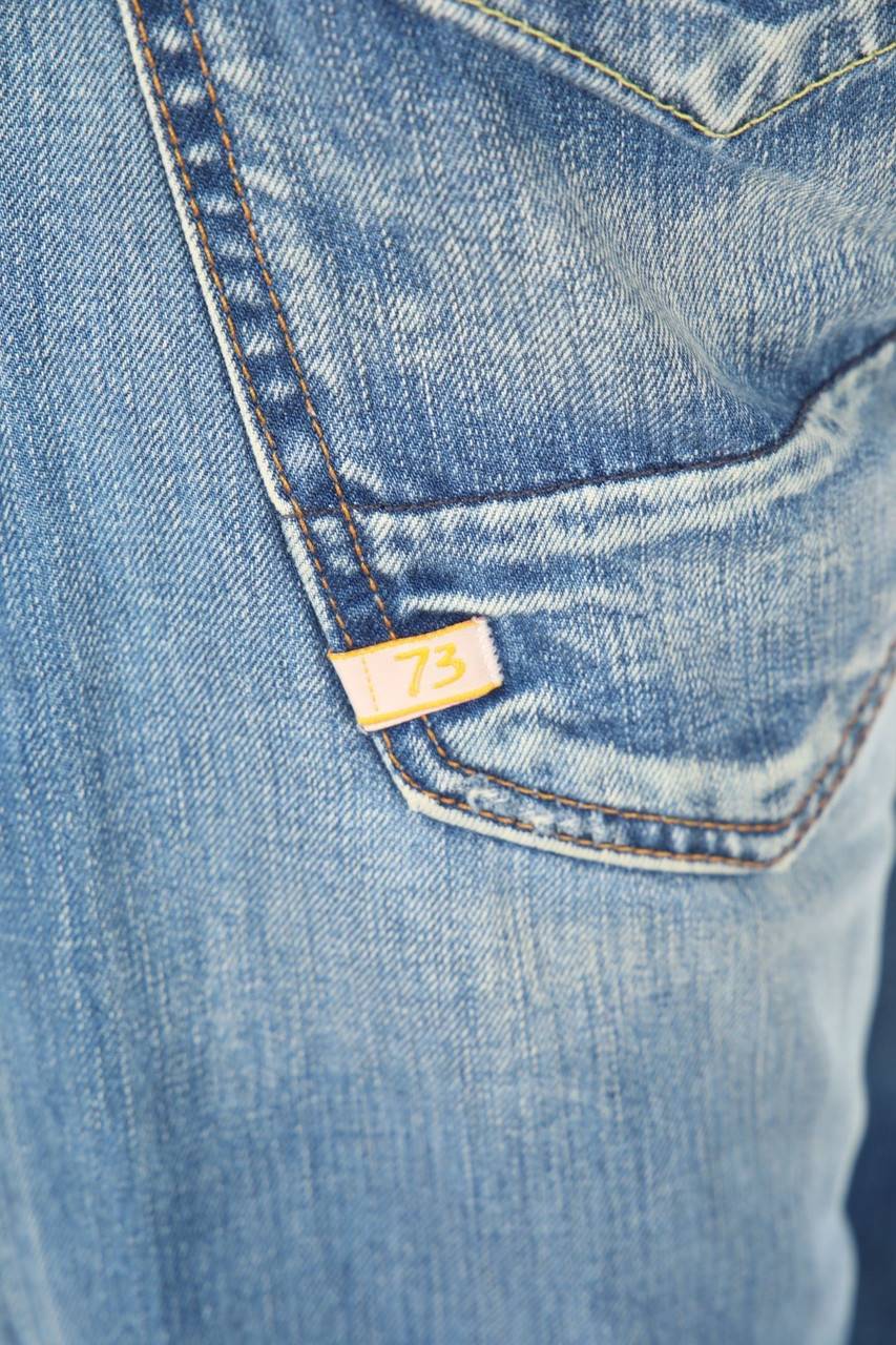 Carou Pepe Jeans London Used Look Straight Cut Jeans Mit Logo-Patch