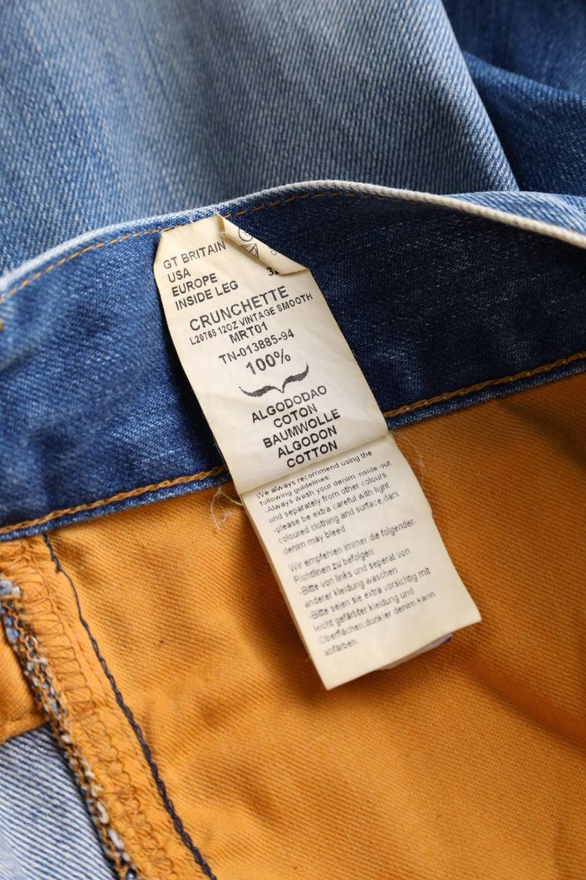 Carou Pepe Jeans London Used Look Straight Cut Jeans Mit Logo-Patch