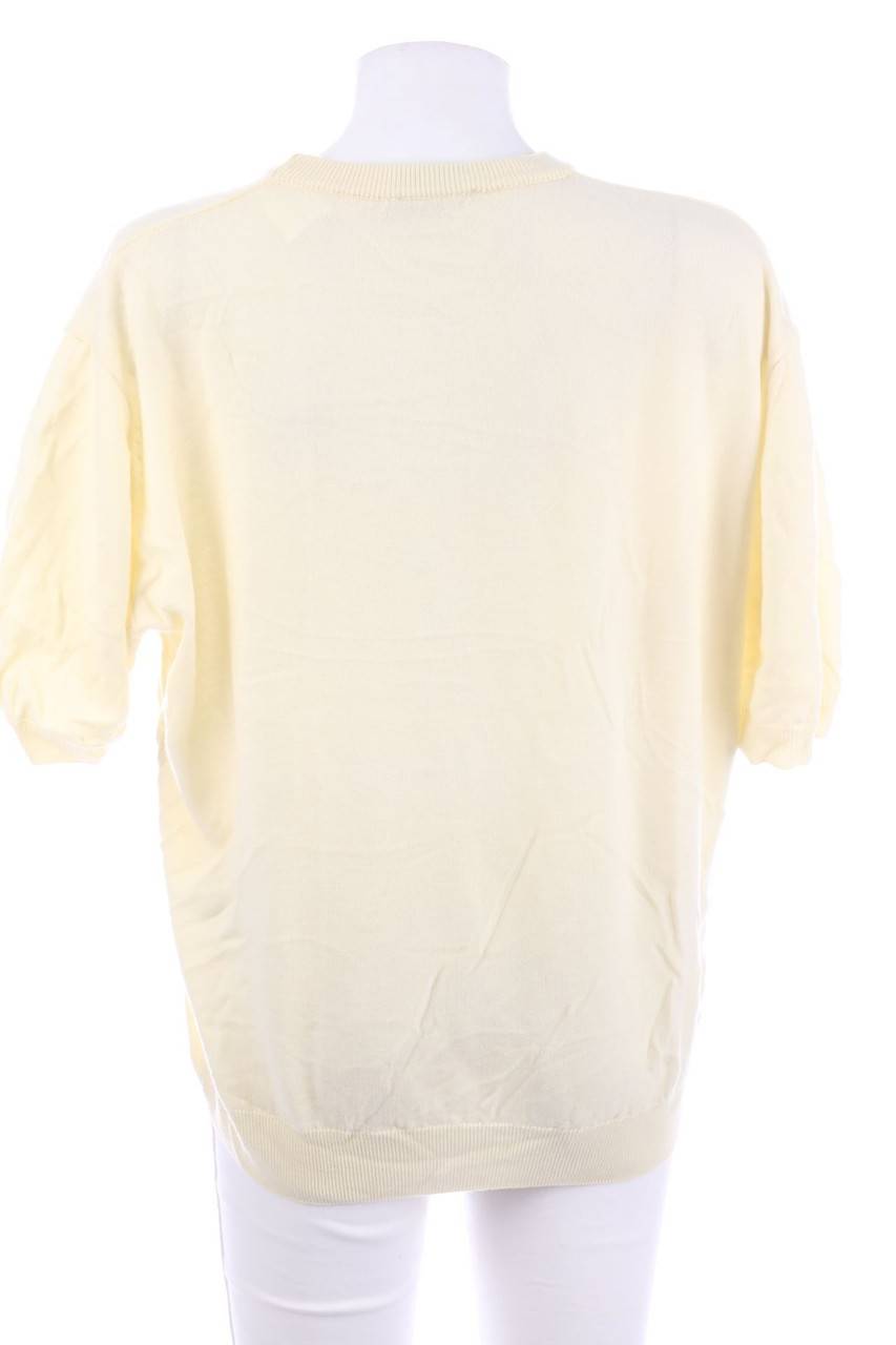 Carou Peter Hahn Vintage-Strick-Pullover Aus Reiner Schurwolle