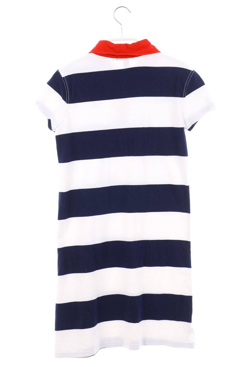 Carou Polo By Ralph Lauren Baumwoll-Kleid Mit Streifen
