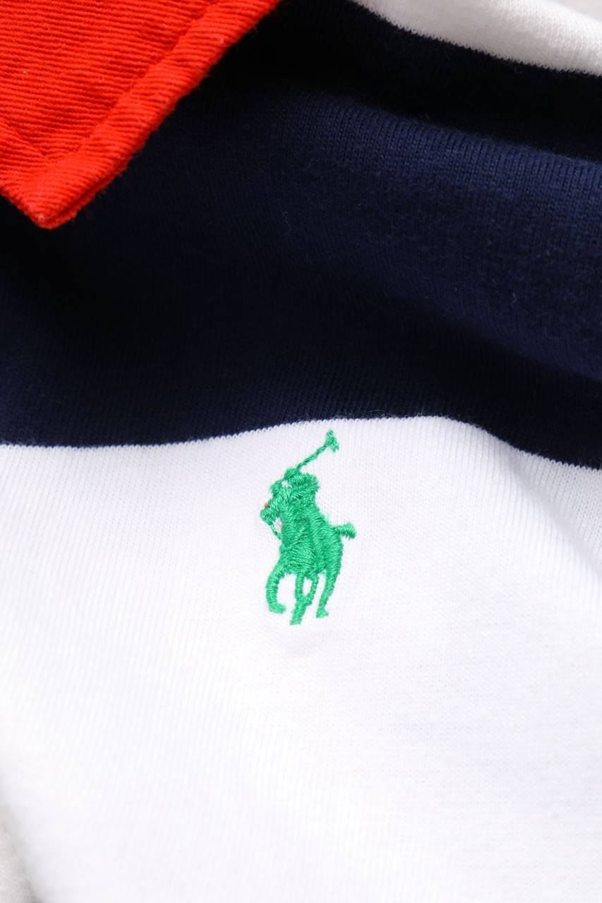 Carou Polo By Ralph Lauren Baumwoll-Kleid Mit Streifen
