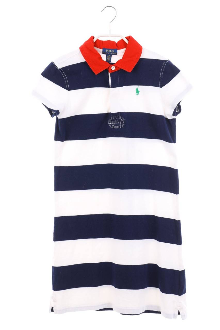 Carou Polo by Ralph Lauren Baumwoll-Kleid mit Streifen