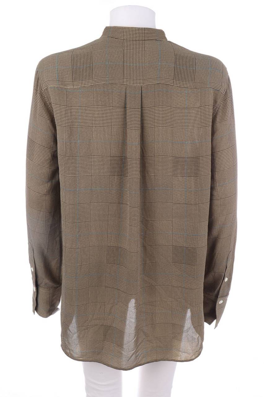 Carou POLO RALPH LAUREN Brit Style-Bluse Mit Karo-Muster