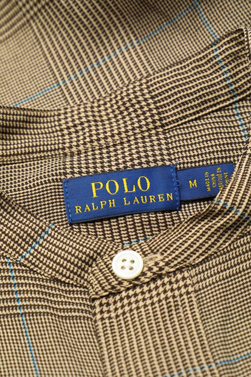 Carou POLO RALPH LAUREN Brit Style-Bluse Mit Karo-Muster