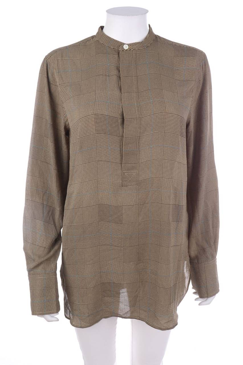 Carou POLO RALPH LAUREN Brit Style-Bluse mit Karo-Muster