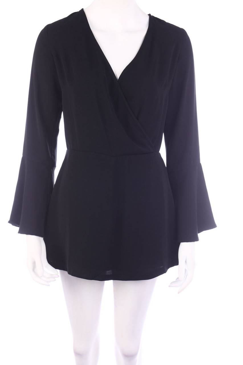 Carou PULL&BEAR Playsuit in Wickel-Optik mit Volants