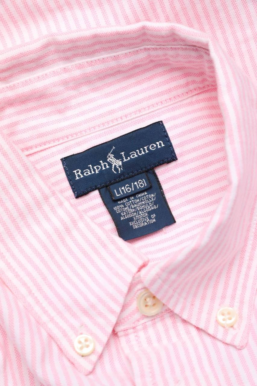 Carou RALPH LAUREN Baumwoll-Hemd Mit Logo-Stickerei