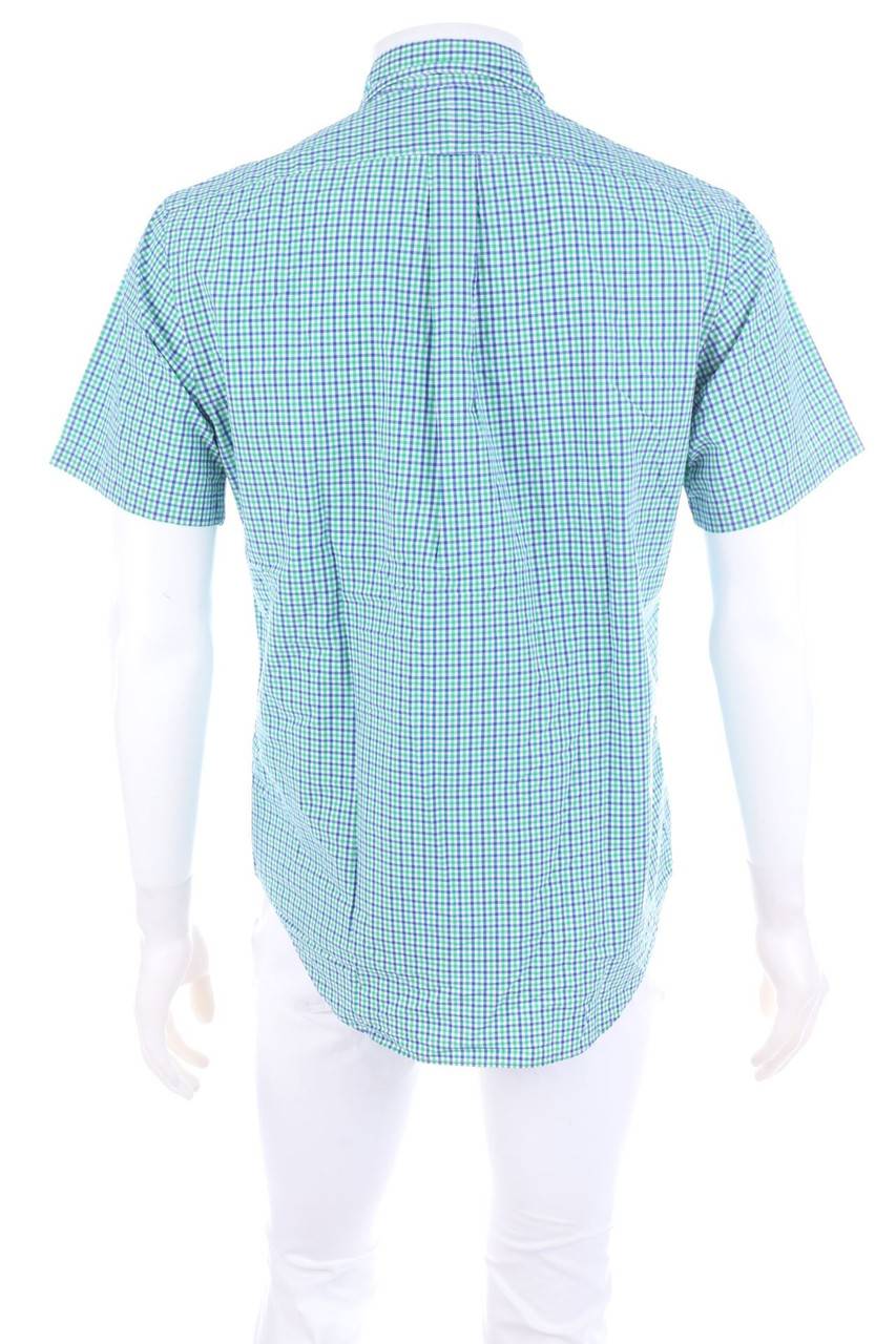 Carou RALPH LAUREN Karo-Kurzarm-Hemd Mit Button-down-Kragen