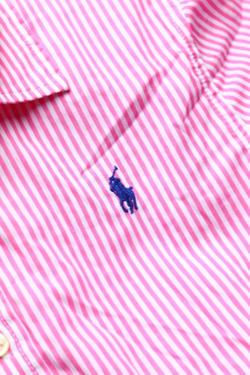 Carou RALPH LAUREN Streifen-Kleid Mit Logo-Stickerei