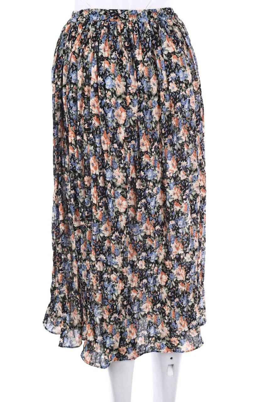 Carou RASPBERRY Collection Vintage-Midirock Mit Blumen-Print