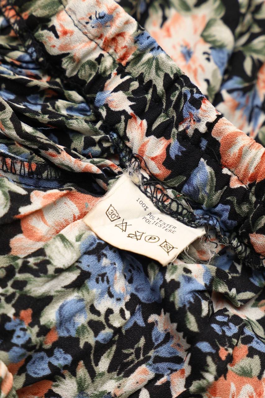 Carou RASPBERRY Collection Vintage-Midirock Mit Blumen-Print