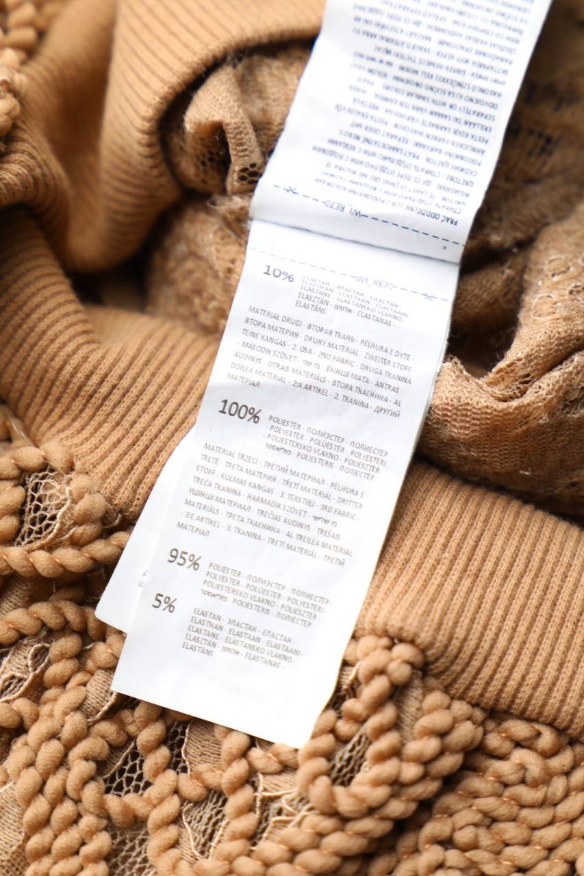 Carou RESERVED Longsleeve-Shirt Aus Spitze Mit Applikationen