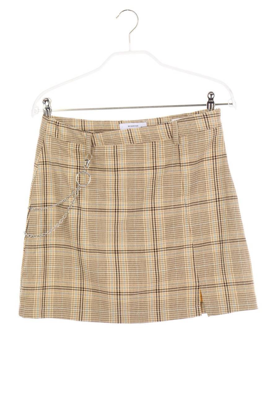 Carou RESERVED Tartan-Rock im Preppy Style mit Kette