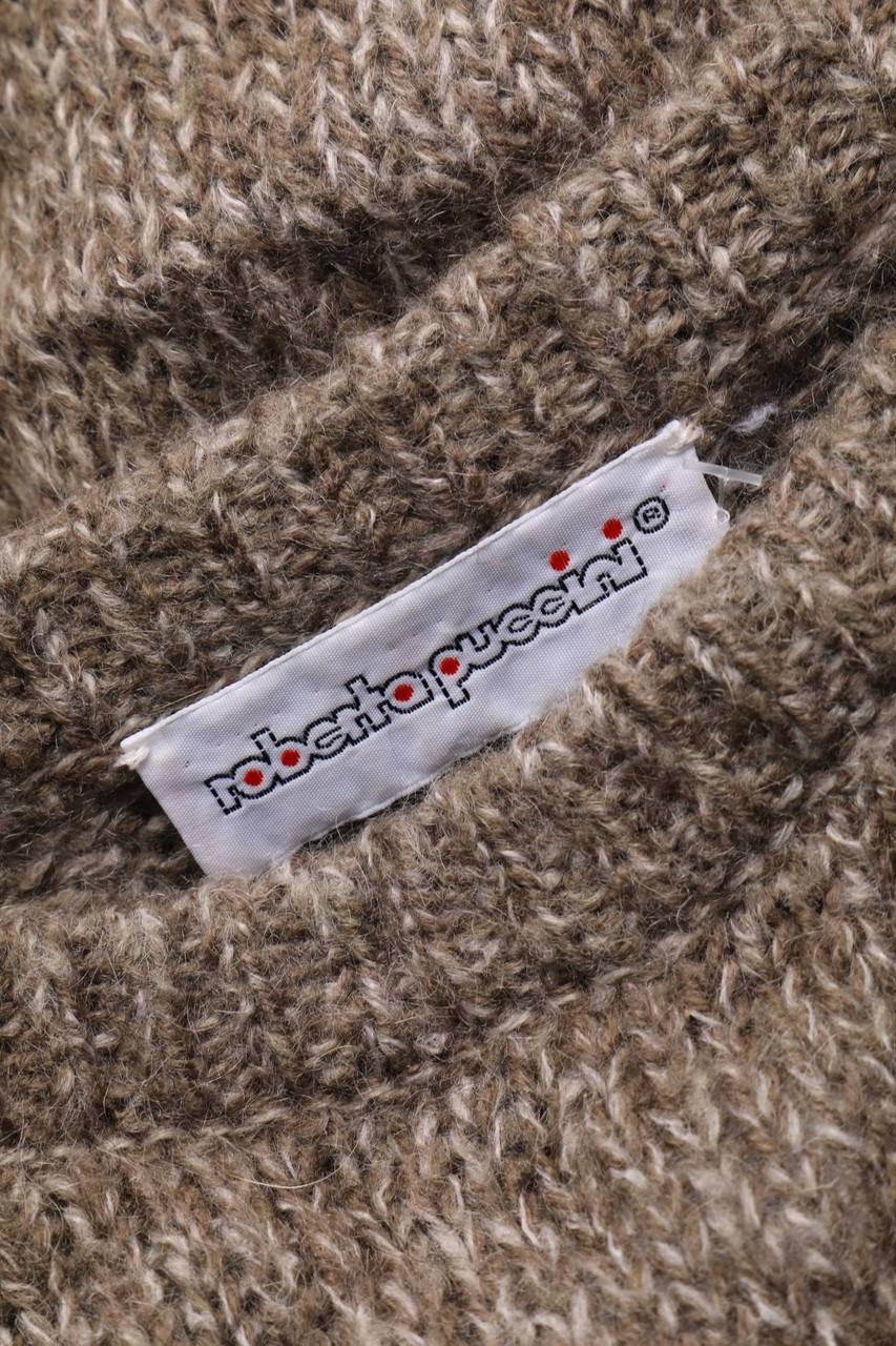Carou Roberta Puccini COLLECTION Strick-Pullover Mit Floralem Muster