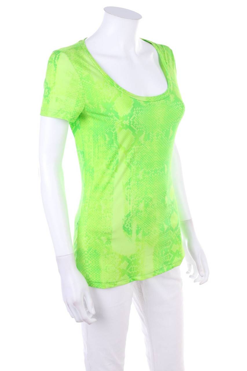 Carou Roberto Cavalli Kurzarm-Shirt Mit Animal-Print