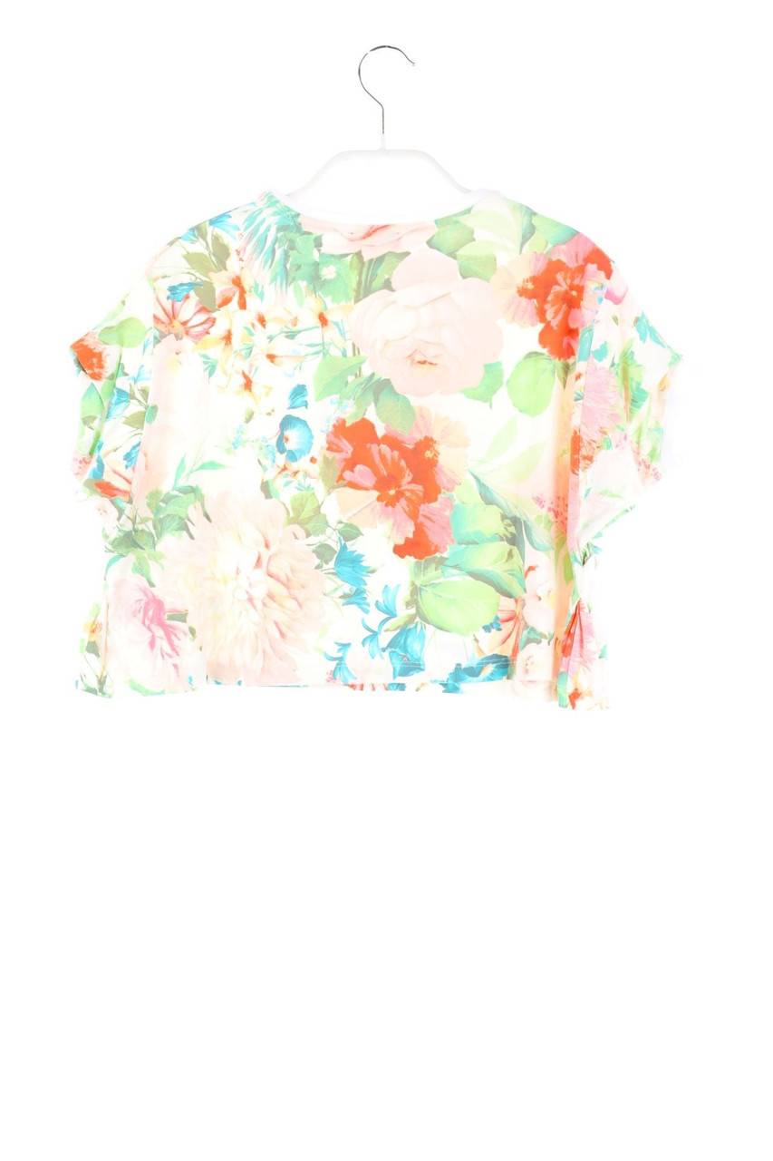 Carou Roberto Cavalli Oversize-T-Shirt Mit Blumen-Print