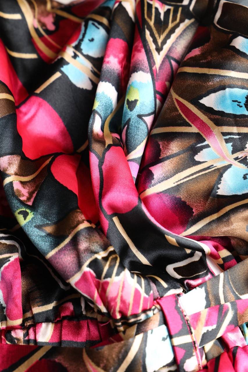Carou Roberto Cavalli Satin-Jumpsuit Aus Seiden-Mischung