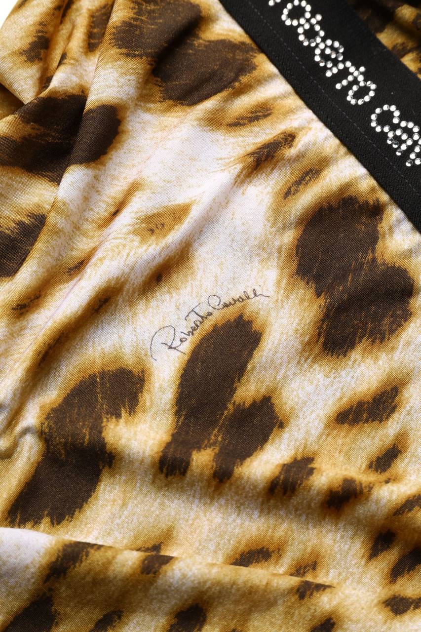 Carou Roberto Cavalli Underwear Longsleeve-Shirt Mit Strass-Logo