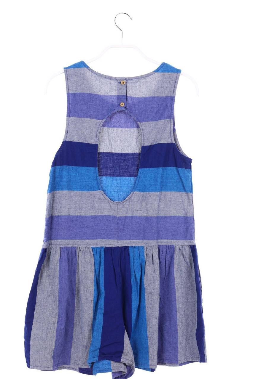 Carou ROXY Streifen-Playsuit Aus Baumwolle Mit Rückenausschnitt