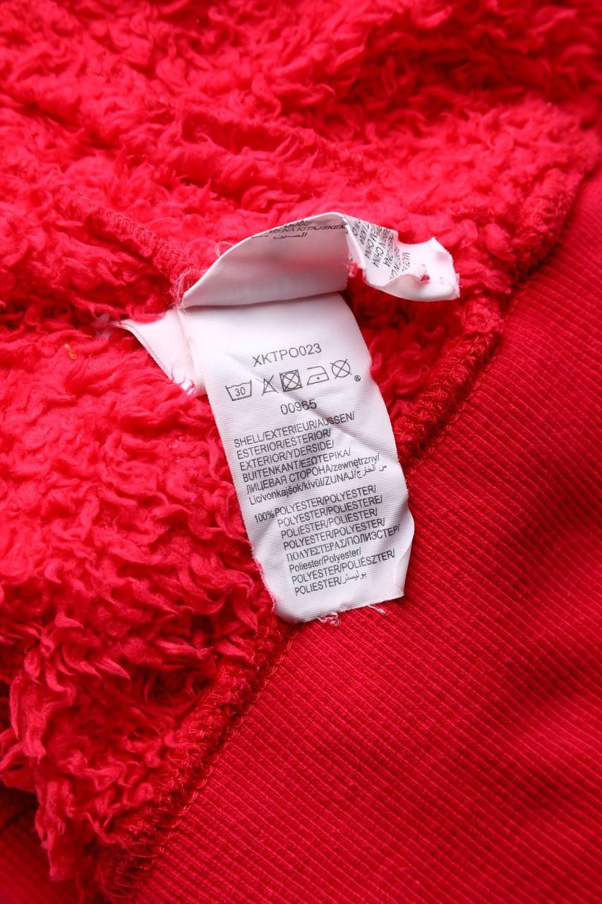 Carou ROXY Teddy-Kapuzenjacke/Hoodie Mit Logo-Patch