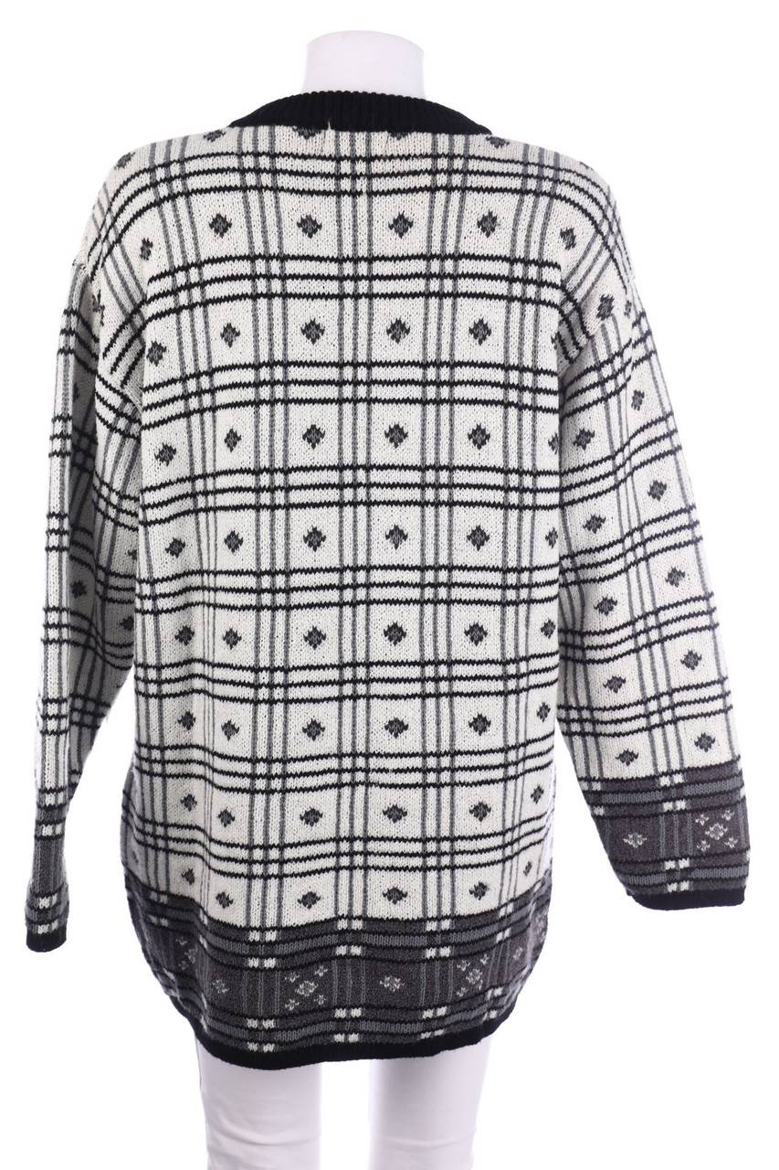 Carou S.Oliver Vintage-Strick-Pullover Aus Woll-Mix