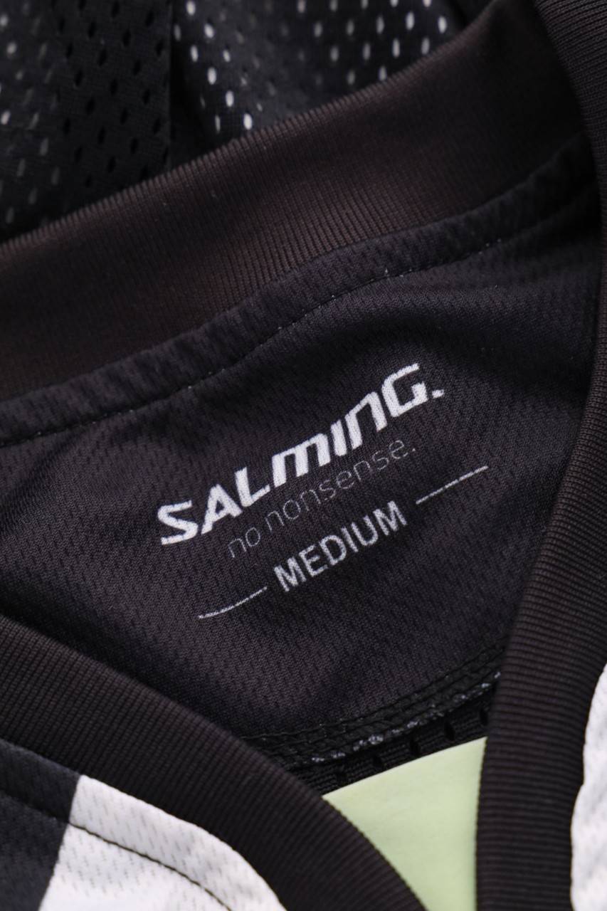 Carou SALMING. Sport-Longsleeve-Shirt Mit Logo-Print