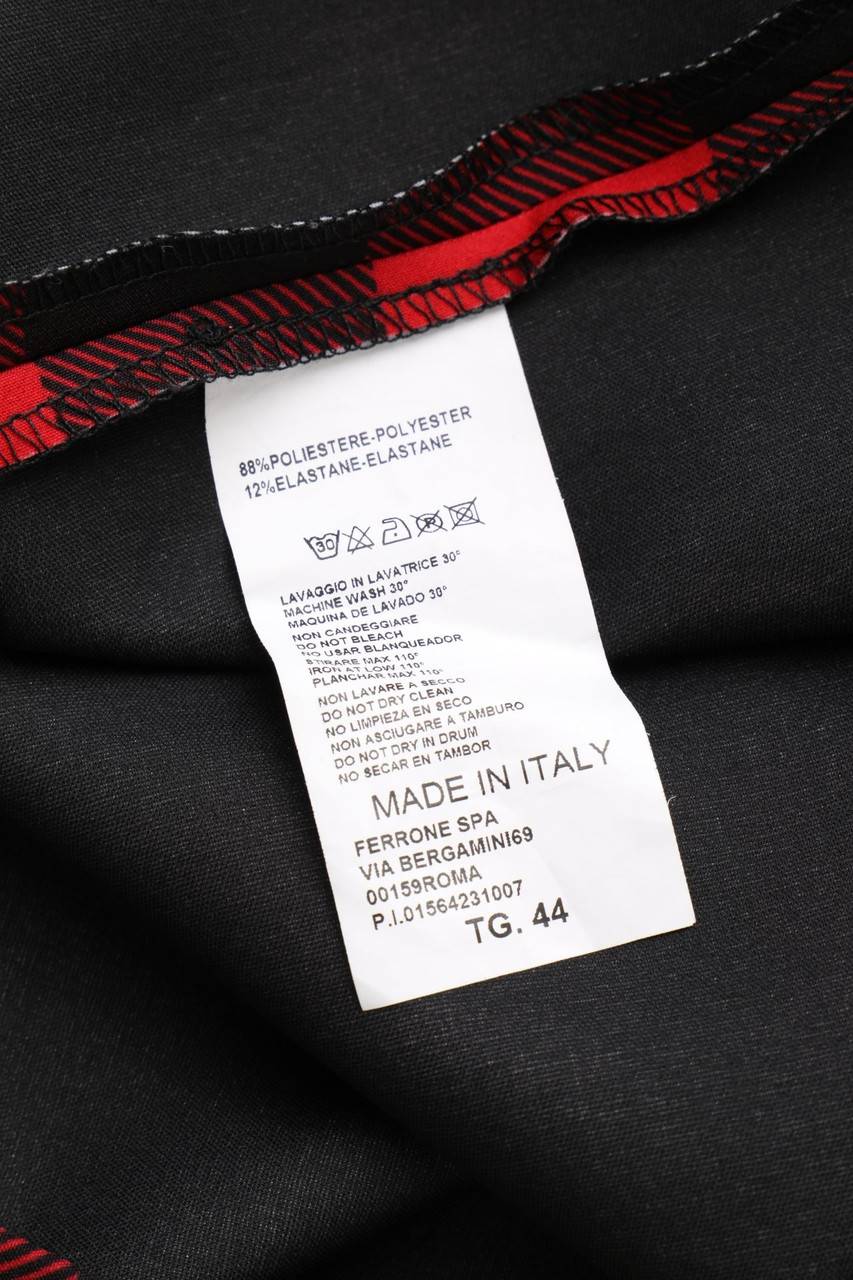Carou SANDRO FERRONE Karo-Kleid Mit Reißverschluss