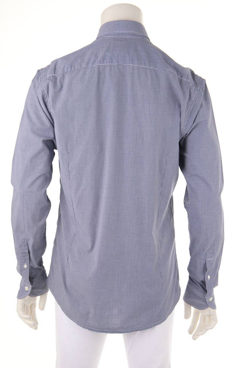 Carou SCOTCH & SODA Kariertes Hemd Aus Baumwoll-Mix Mit Logo-Applikation