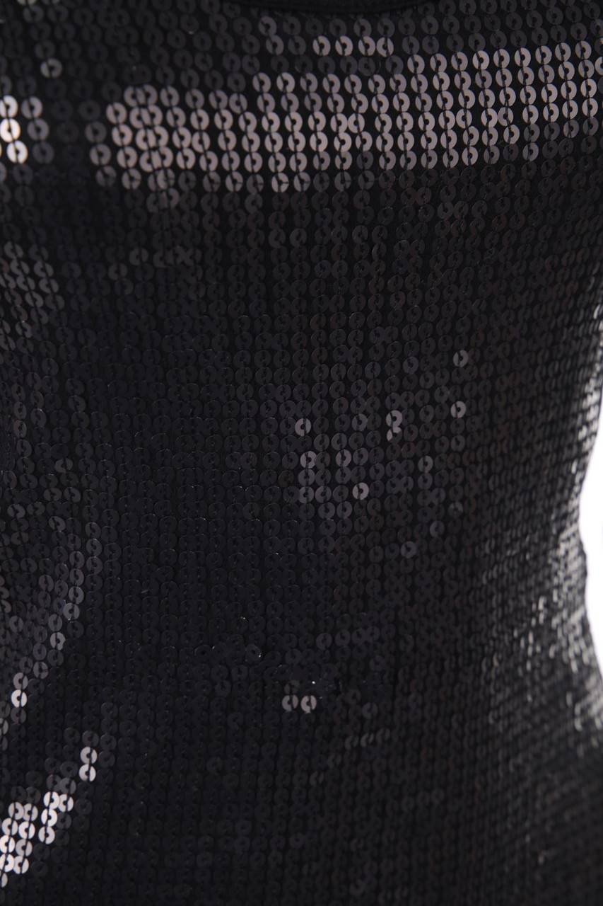 Carou SECONDHAND Pailletten-Party-Kleid Mit Tiefem Rückenausschnitt