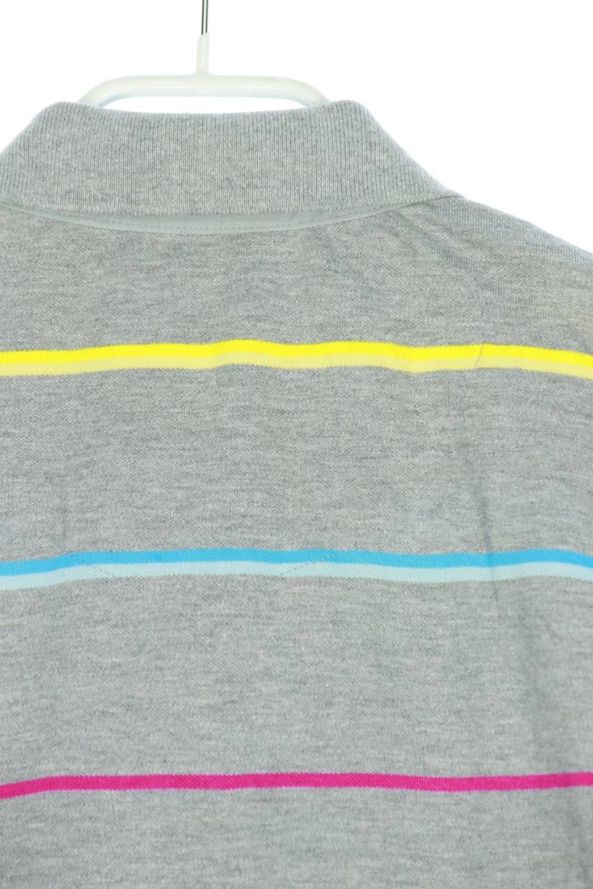 Carou SECONDHAND Poloshirt Mit Streifen Mit Logo-Applikation