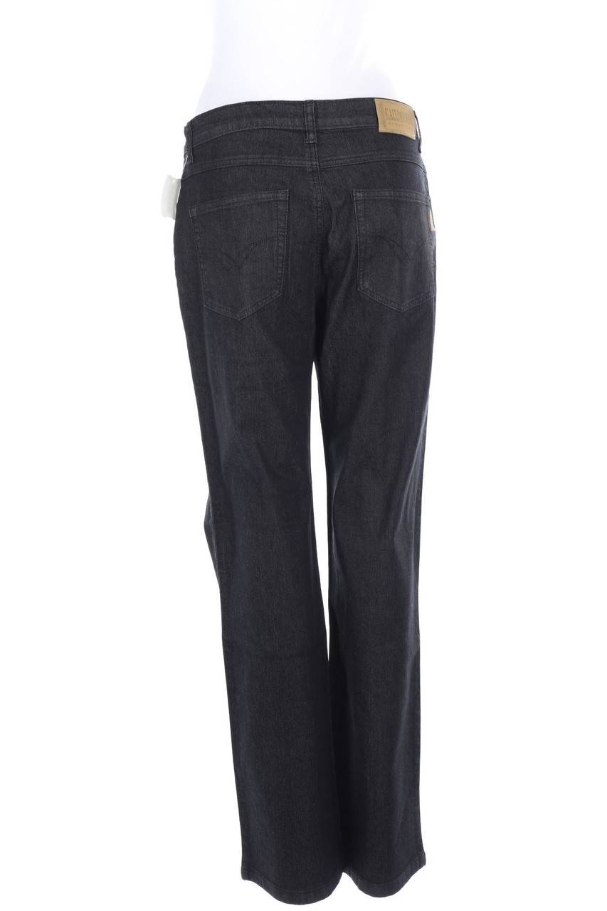 Carou SECONDHAND Straight Cut Jeans Mit Stickereien
