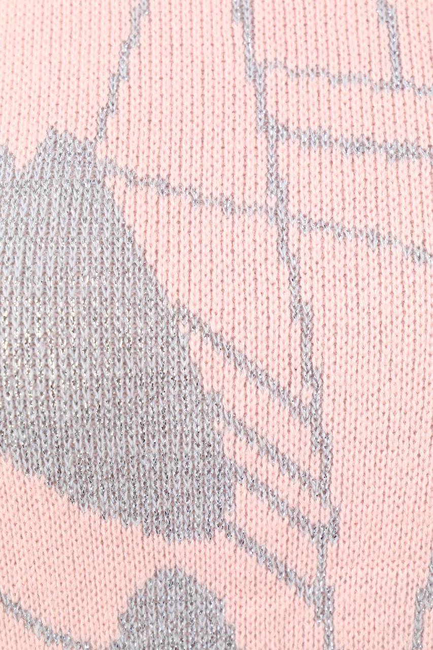 Carou SECONDHAND Strick-Pullover Mit Glitzer Aus Schurwoll-Mix