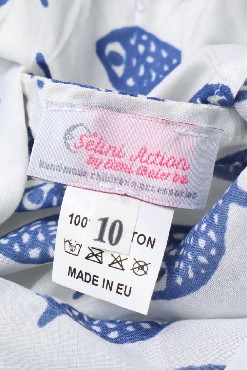 Carou Selini Action Baumwoll-Kleid Mit Applikationen