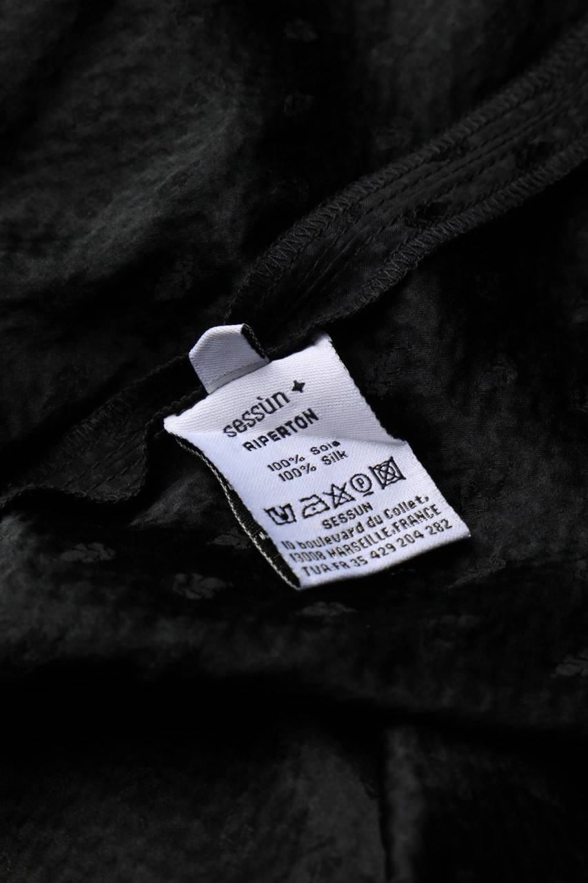 Carou Sessun Seidenkleid Mit Tiefem Rückenausschnitt