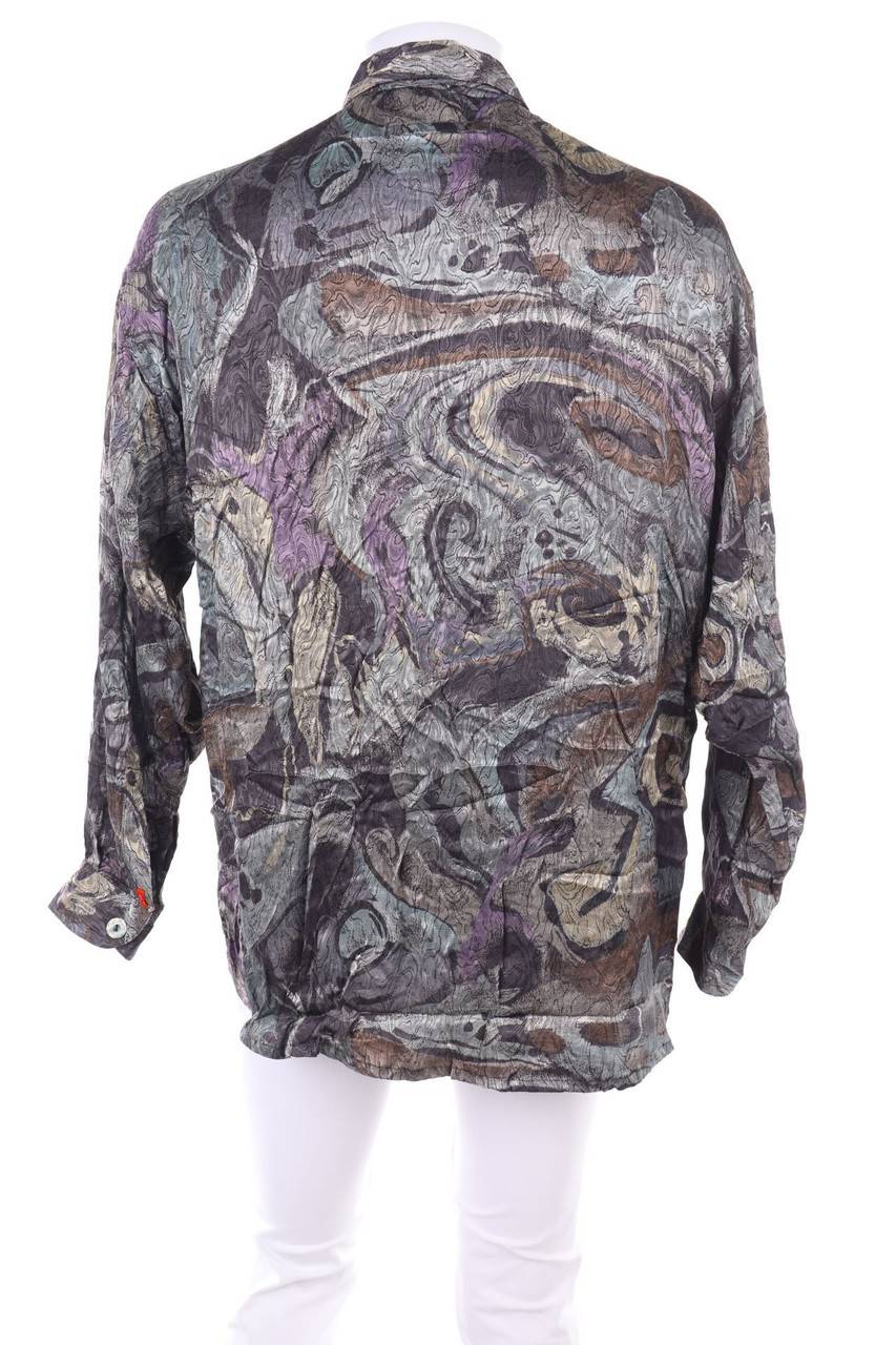 Carou SIGNUM Vintage-Hemd Mit Paisley-Print Aus Viskose