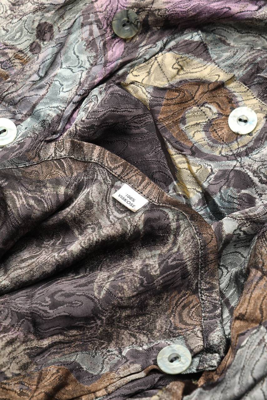 Carou SIGNUM Vintage-Hemd Mit Paisley-Print Aus Viskose