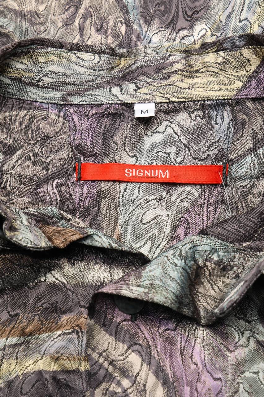 Carou SIGNUM Vintage-Hemd Mit Paisley-Print Aus Viskose