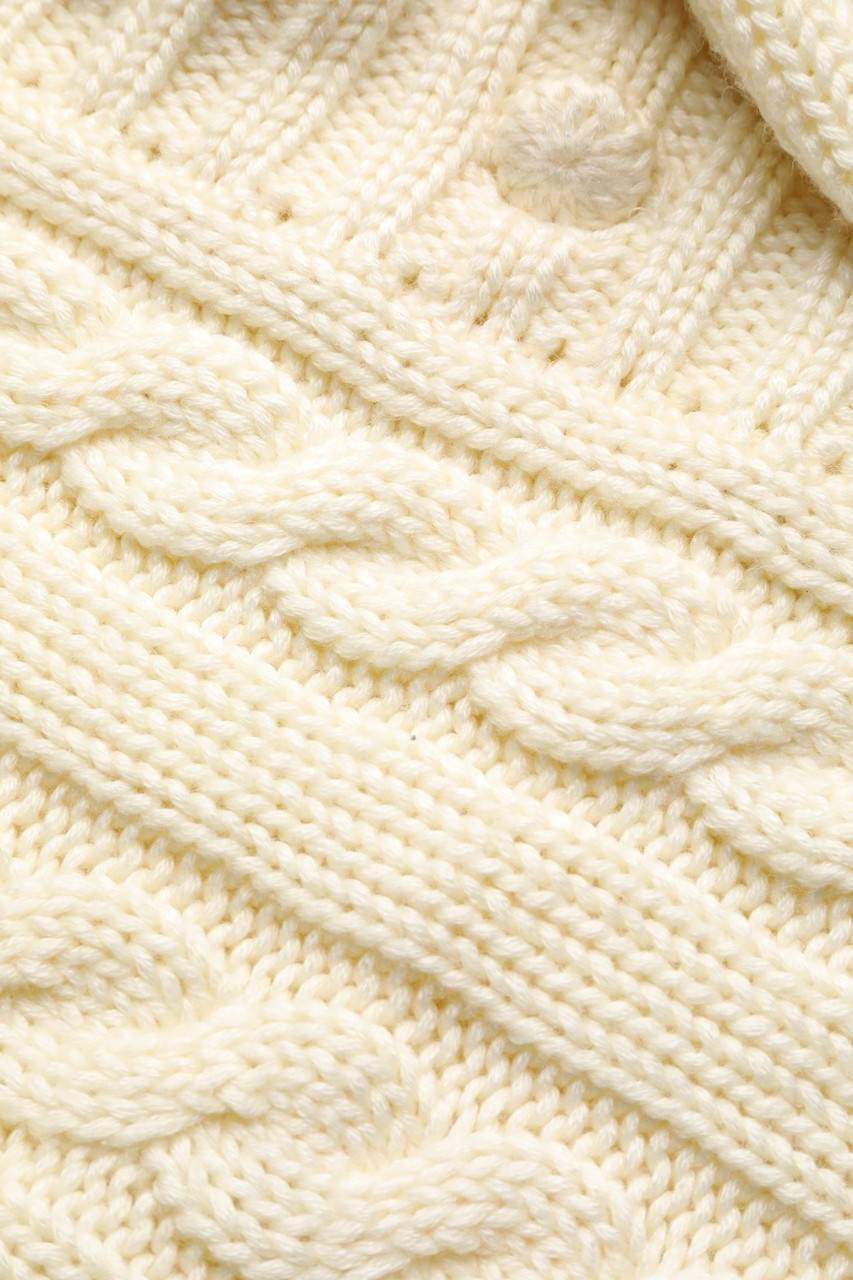 Carou SILVIAN HEACH Cardigan Aus Woll-Mix Mit Zopf-Muster