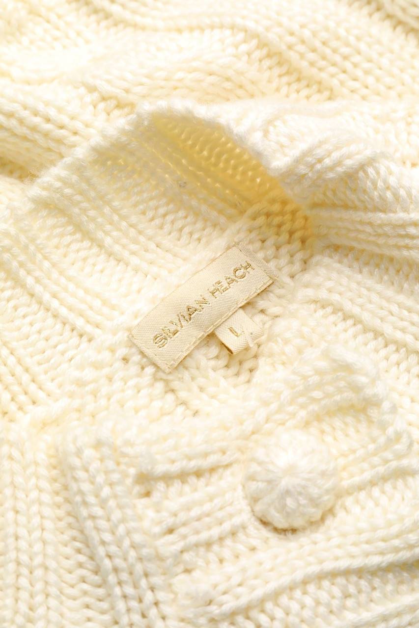 Carou SILVIAN HEACH Cardigan Aus Woll-Mix Mit Zopf-Muster