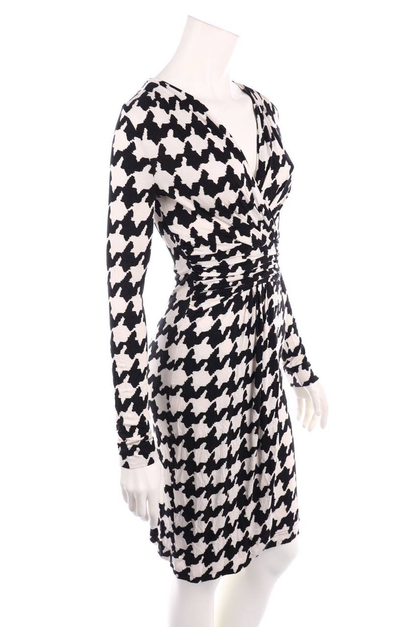 Carou Sinéquanone Jersey-Cocktailkleid In Wickel-Optik