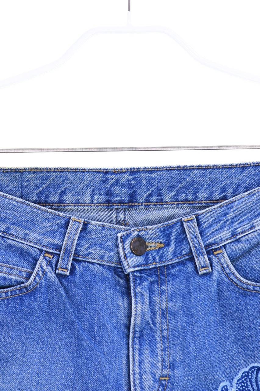 Carou SÔNIA BOGNER Y2K-Vintage-Jeans Mit Stickereien