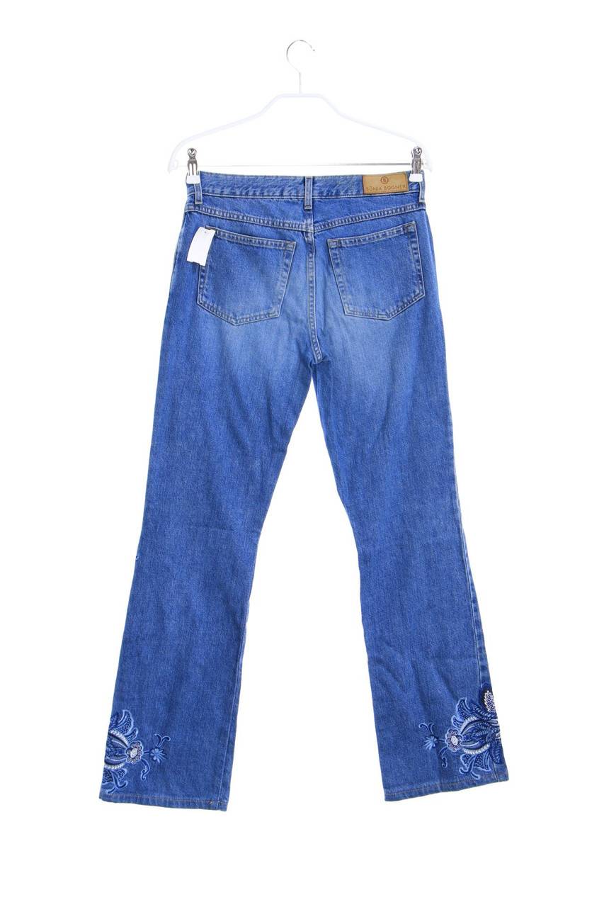 Carou SÔNIA BOGNER Y2K-Vintage-Jeans Mit Stickereien