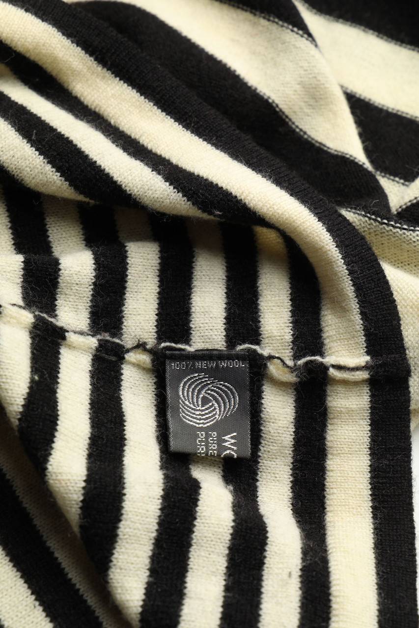 Carou SONIA RYKIEL Schurwoll-Pullover Mit Logo-Knöpfen Mit Streifen