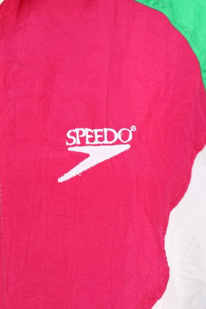 Carou Speedo Vintage-Trainingsjacke Mit Logo-Stickerei